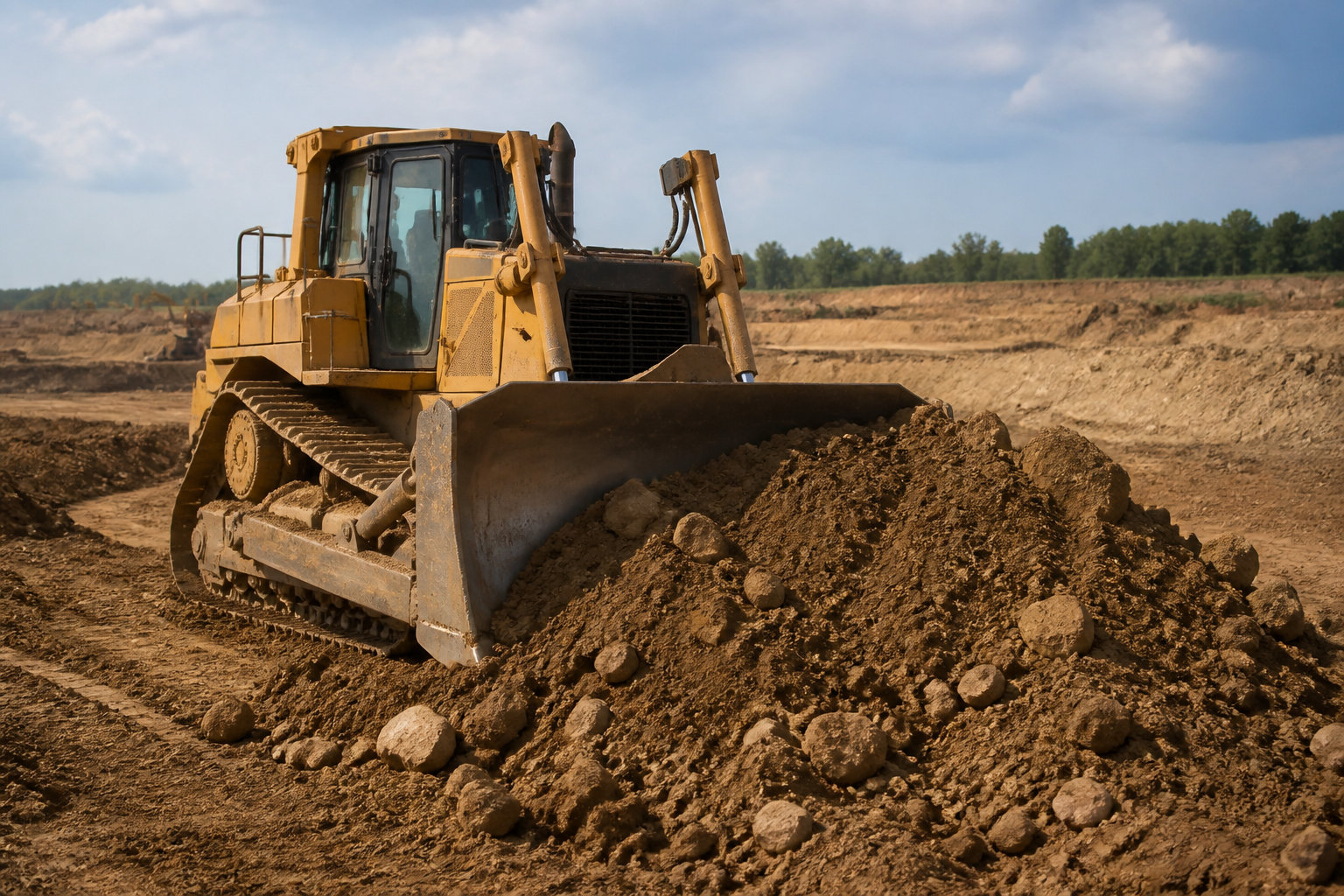 Les machines de référence pour le terrassement et l'extraction