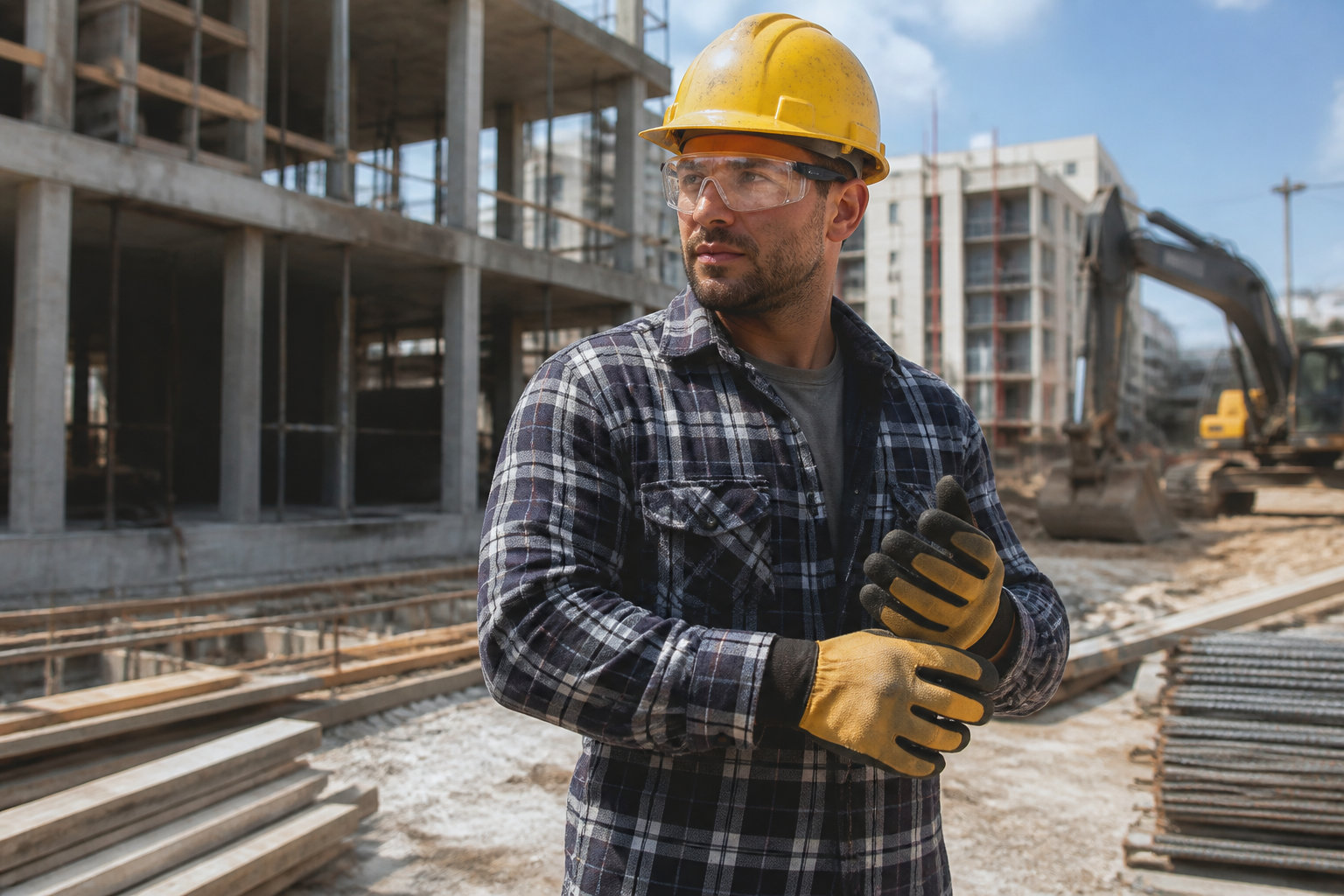 Sécurité et conservation des matériaux sur le chantier