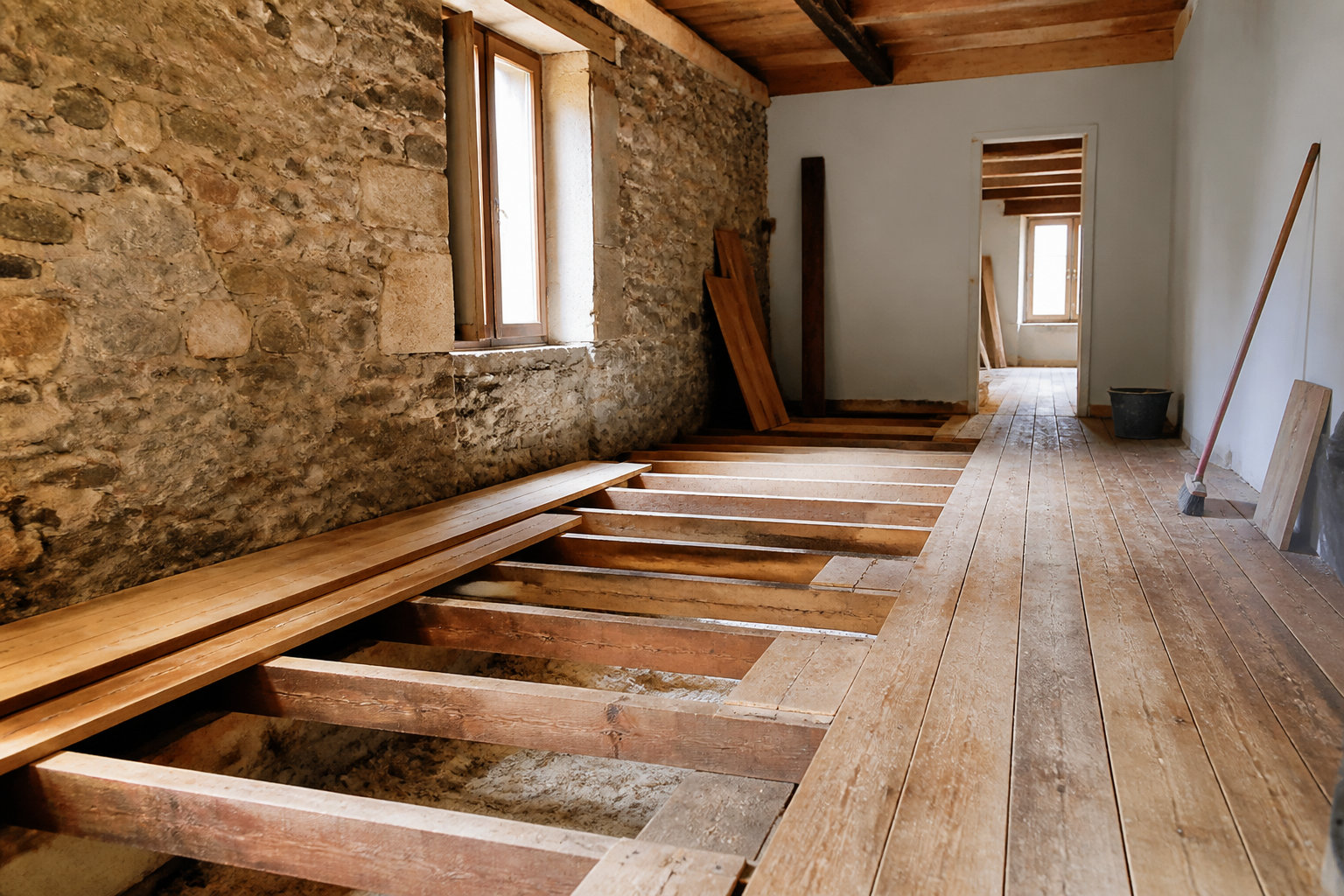 Les bases du solivage pour un plancher bois robuste