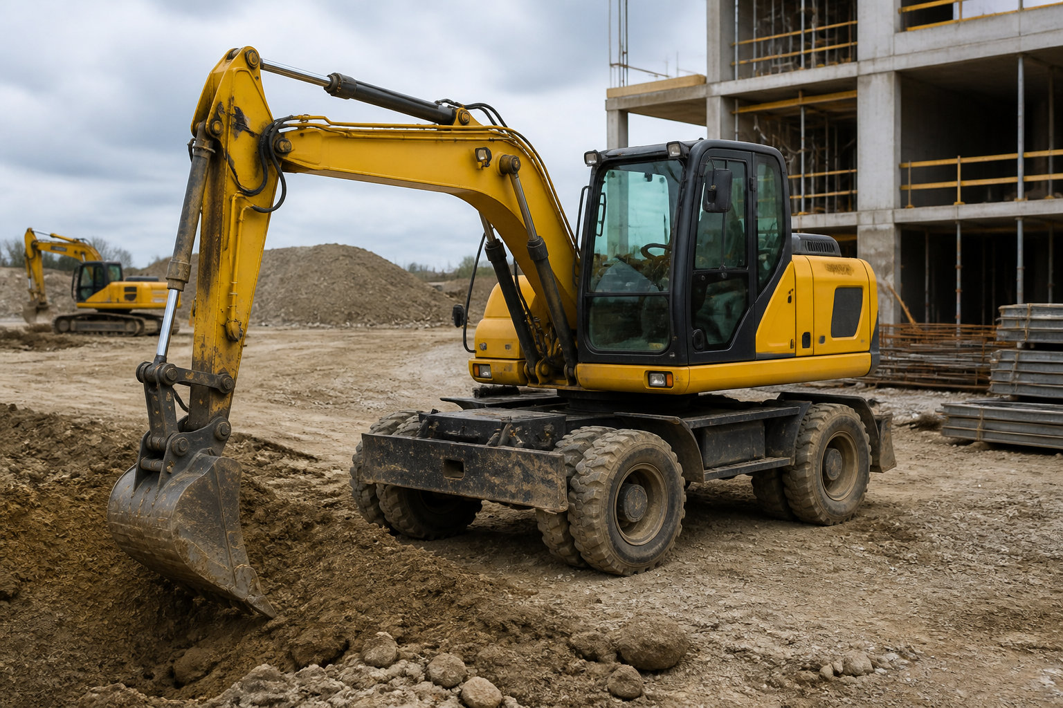 Classification des engins de chantier par familles et usages